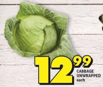 Shoprite CABBAGE UNWRAPPED each offer