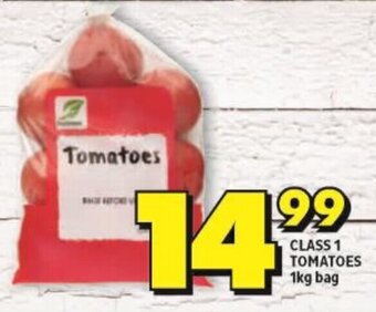Shoprite CLASS 1 TOMATOES 1kg bag offer