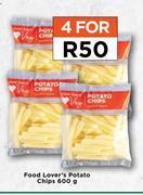 Food Lover's Market Food lover's potato chips-for 4 x 600g offer
