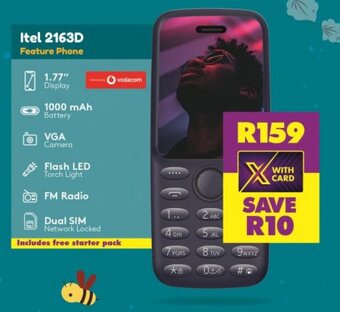 Shoprite Itel 2163D Feature Phone offer