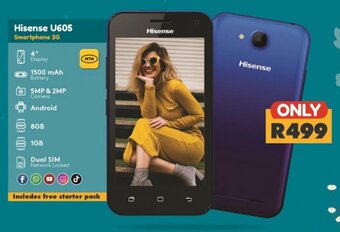Shoprite Hisense U605 Smartphone 3G offer