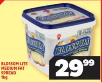 Usave BLOSSOM LITE MEDIUM FAT SPREAD 1kg offer