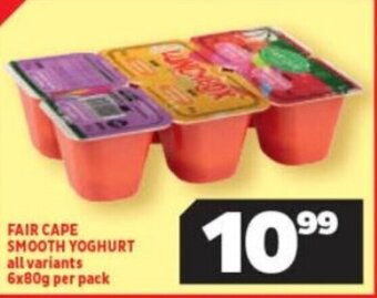 Usave FAIR CAPE SMOOTH all variants 6x80g per pack offer