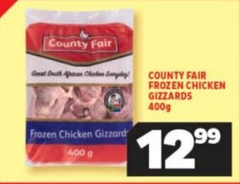 Usave County Fair Frozen Chicken Gizzards 400g offer