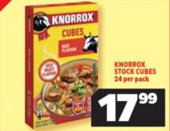 Usave KNORROX STOCK CUBES 24 per pack offer