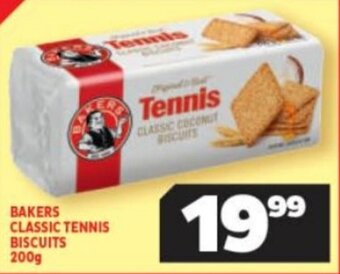 Usave BAKERS CLASSIC TENNIS BISCUITS 200g offer