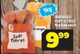 Usave ORANGES/ SOFT CITRUS 1kg bag each offer