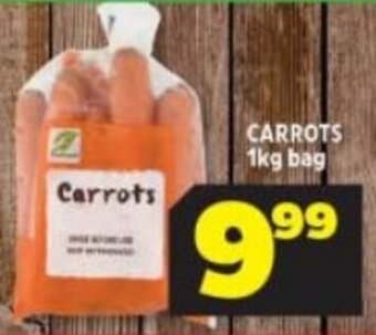 Usave CARROTS 1kg bag offer