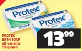 Usave PROTEX BATH SOAP all variants 150g each offer