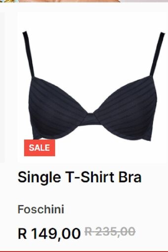 Foschini Single t-shirt bra offer