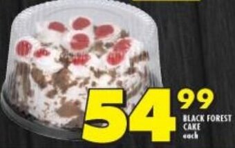 Shoprite BLACK FOREST CAKE each offer