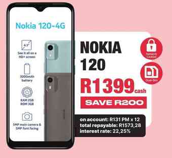 MRP Nokia 120 4g offer