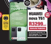 MRP Huawei nova y61 offer