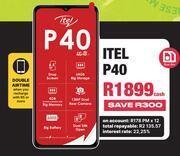 MRP Itel p40 4g offer