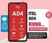 MRP Itel a04 offer