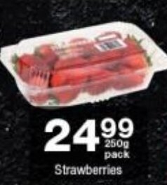 Checkers Strawberries offer