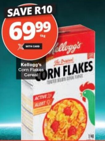 Checkers Kellogg's Corn Flakes Cereal offer