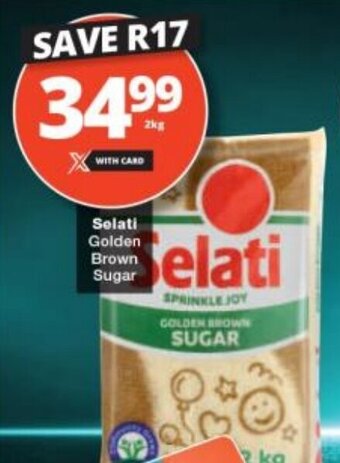 Checkers Selati Golden Brown Sugar offer