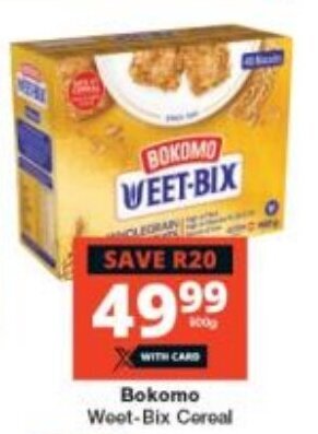 Checkers Bokomo Weet-Bix Cereal offer