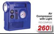 Air compressor with light fed.comp022-each