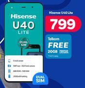 PEP Hisense u40 lite offer