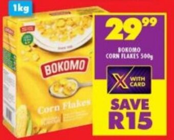 Shoprite BOKOMO CORN FLAKES 500g offer