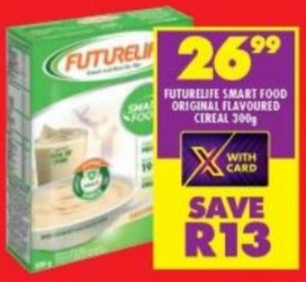 Shoprite FUTURELIFE SMART FOOD ORIGINAL FLAVOURED CEREAL 300g offer