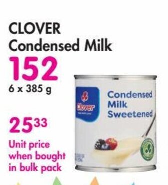 Makro CLOVER Condensed Milk offer