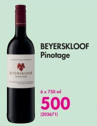 Makro BEYERSKLOOF Pinotage offer