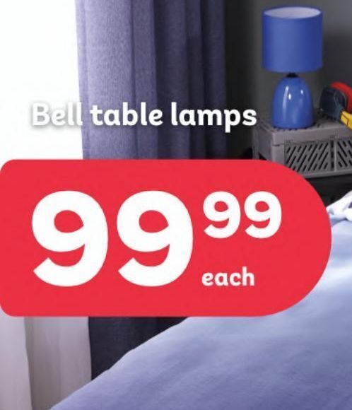 Pep home deals bed lamps