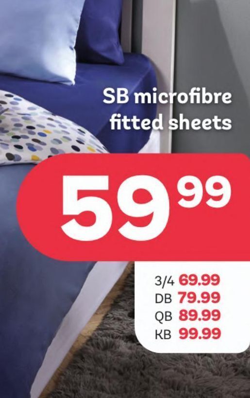 Fitted sheet offer at PEP
