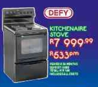 DEFY KITCHENAIRE STOVE