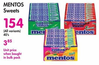 Makro MENTOS Sweets offer