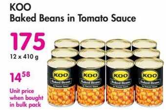 Makro КОО Baked Beans in Tomato Sauce offer