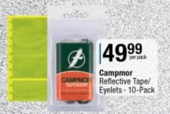Campmor Reflective Tape/ Eyelets 10-Pack
