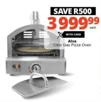 Checkers Alva Cibo Gas Pizza Oven offer