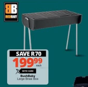 Checkers BushBaby Large Braai Box offer