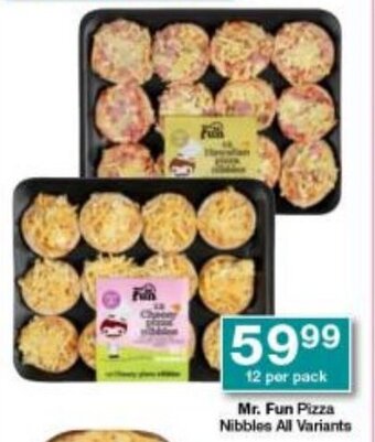 Checkers Mr. Fun Pizza Nibbles All Variants offer
