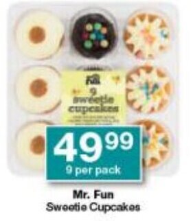 Checkers Mr. Fun Sweetie Cupcakes offer