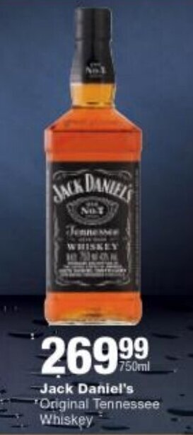 Checkers Jack Daniel's *Original Tennessee Whiskey offer