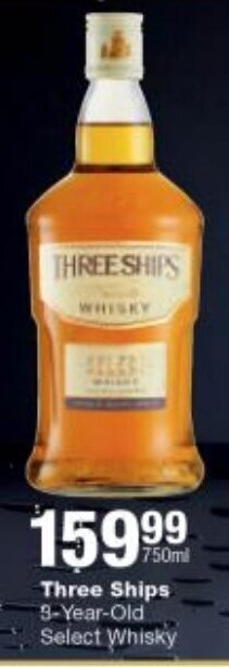 Three Ships 3-Year-Old Select Whisky