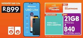 Pick n Pay HISENSE U60 Lite offer
