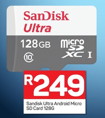 Sandisk Ultra Android Micro SD Card 128G