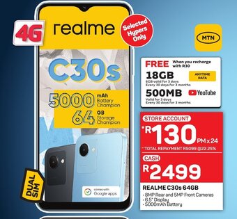 REALME C30s 64GB