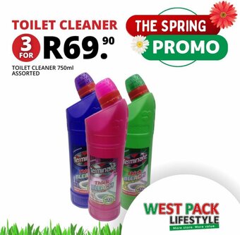 TOILET CLEANER 750ml ASSORTED