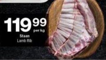 Checkers Staan Lamb Rib offer