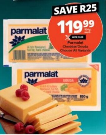 Checkers Parmalat Cheddar/Gouda Choose All Variants offer