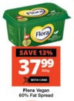 Flora Vegan 60% Fat Spread