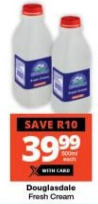 Checkers Douglasdale Fresh Cream offer