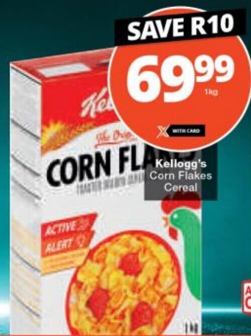Kellogg's Corn Flakes Cereal offer at Checkers